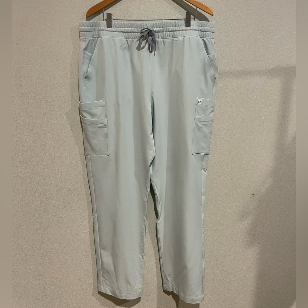 Women's Light Seafoam Green Scrub Pants